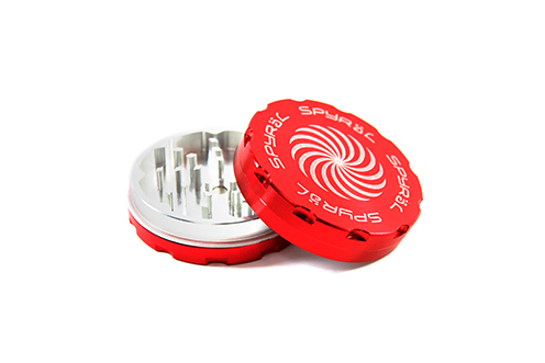 GRINDER SPYRAL 2 PARTS 55MM RED XXXXXX