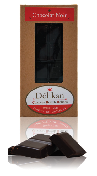 CHOCOLAT NOIR CBD 50MG