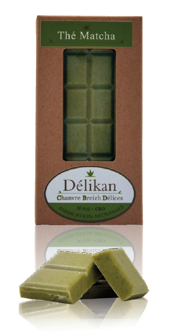 CHOCOLAT THE MATCHA CBD 50MG