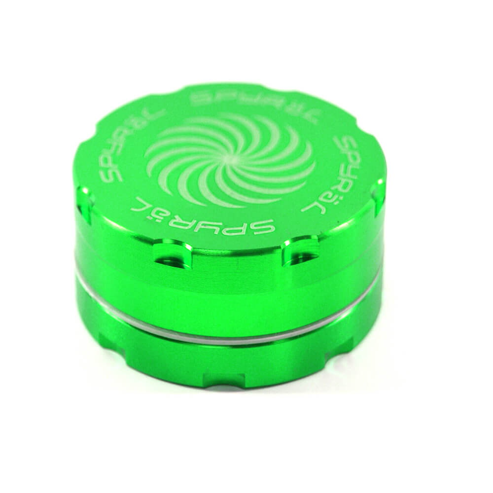 GRINDER SPYRAL 2 PARTS 40MM GREEN XXXXXX