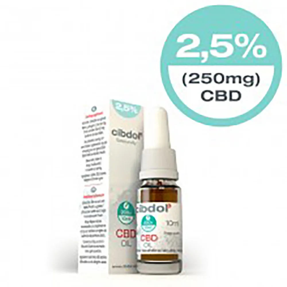 Huile CBD 10ml 2.5%